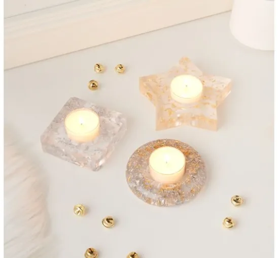 Gold Silber Partikelmix, 9 Tiegel