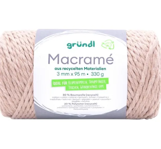 Gründl Baumwollkordel "Macramé"