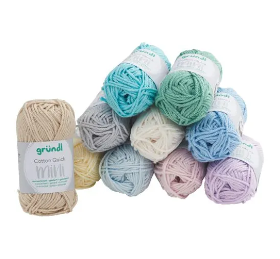 Gründl Cotton Quick Mini "Pastell Shades"
