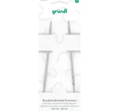 Gründl Rundstricknadel, 80 cm