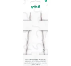 Gründl Rundstricknadel, 80 cm