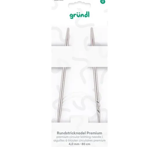Gründl Rundstricknadel, 80 cm
