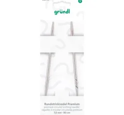 Gründl Rundstricknadel, 80 cm