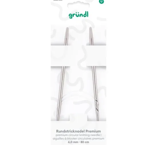 Gründl Rundstricknadel, 80 cm