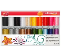 Gütermann Maschinenstickfaden-Set
