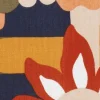Halbpanama-Stoff "Naive Blumen"