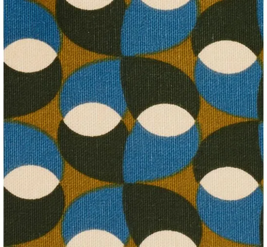 Halbpanama-Stoff "Retro Art"