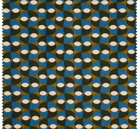 Halbpanama-Stoff "Retro Art"