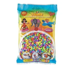Hama-Perlen "Pastell", 3.000 Stück