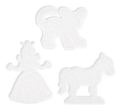 Hama-Stiftplatten "Tiere und Prinzessin"