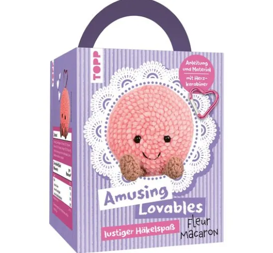 Häkelset "Amusing Lovables - Fleur Macaron"