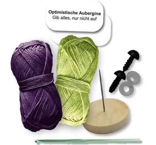 Häkel-Set "Emotional Support Veggies"
