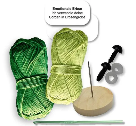 Häkel-Set "Emotional Support Veggies"