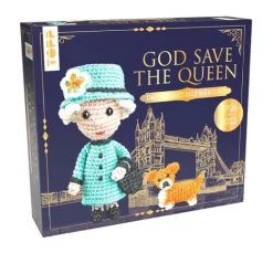 Häkelset "God save the Queen"