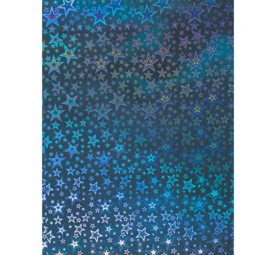 Holografie-Karton "Sterne"