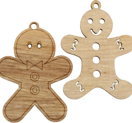 Holz-Anhänger "Lebkuchenmann"