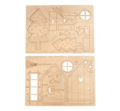 Holz-Bastelset