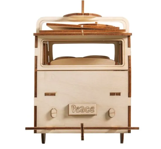 Holzbausatz "Campingbus"