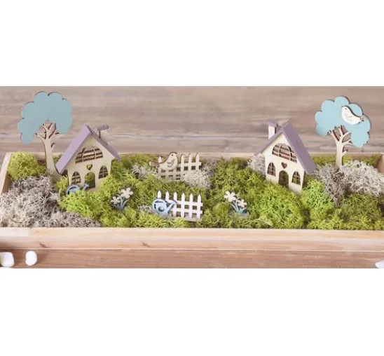 Holzbausatz "Gartenhäuser"