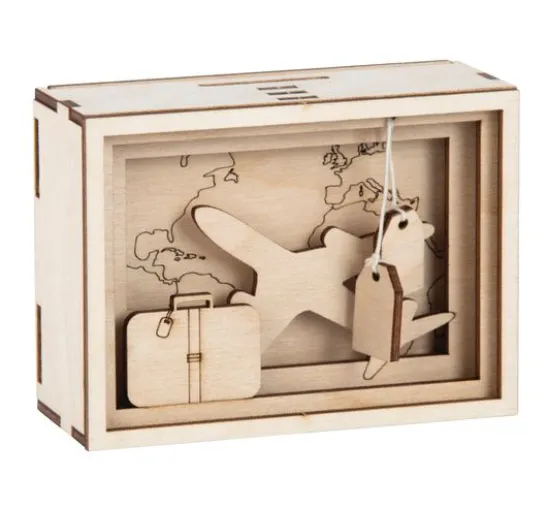 Holzbausatz Spardose "Journey"