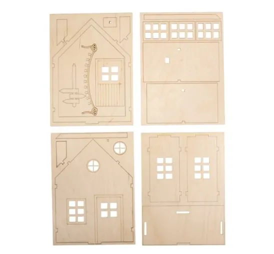Holzbausatz "Wichtelhaus"