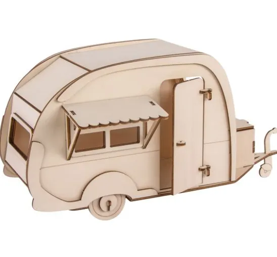 Holzbausatz "Wohnwagen"
