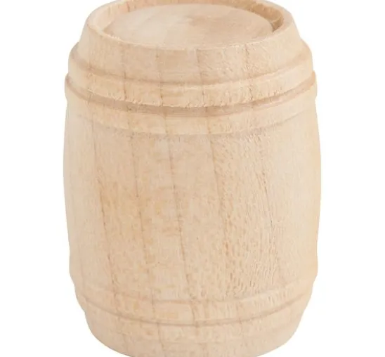 Holzfass mit 4 Ringen