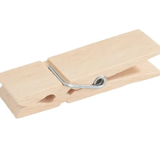 Holz-Klammer, Breit
