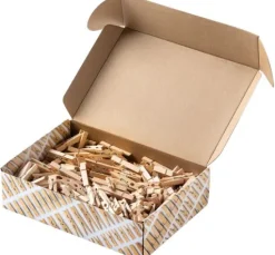 Holzklammern Jumbo Pack "Naturel"