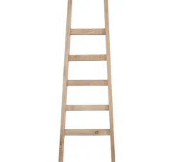 Holz-Leiter, schmal zulaufend