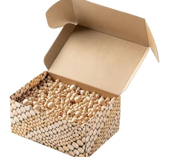 Holzperlen Jumbo Pack "Natural"
