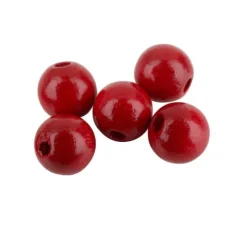 Holzperlen, Ø 8 mm, 85 Stück
