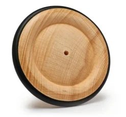 Holzrad mit Gummireifen, Ø ca. 85 mm