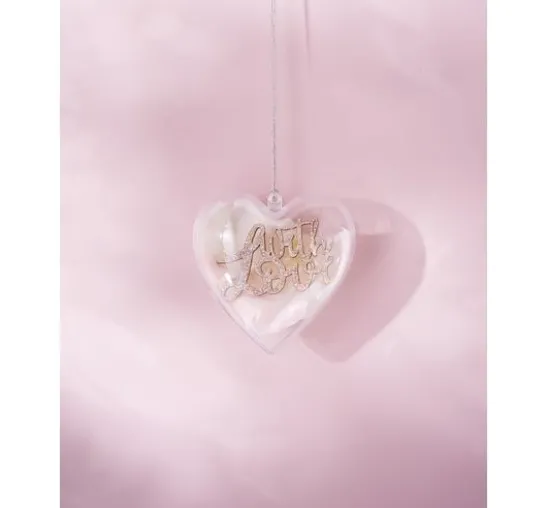 Holz Schriftzug Mini "With Love"