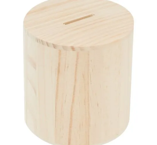 Holz-Spardose