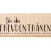 Holzstempel "Freudentränen"
