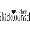 Holzstempel "Herzlichen Glückwunsch"