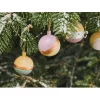 Holz-Weihnachtskugel