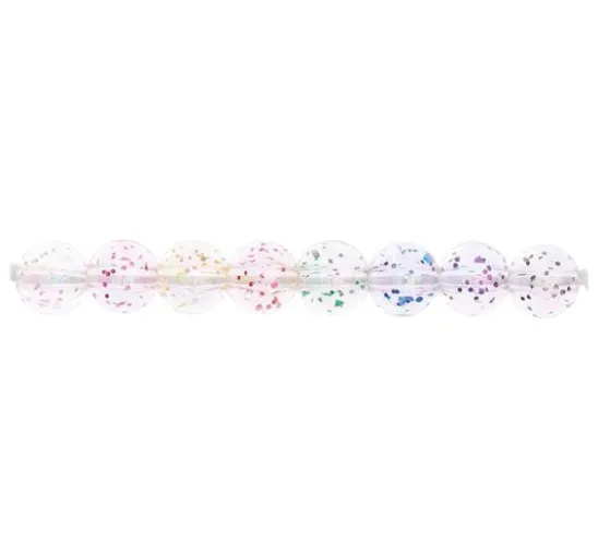 itoshii Perlen-Set "Glitzer Holographisch"
