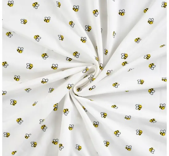 Jersey-Stoff "Bienchen"