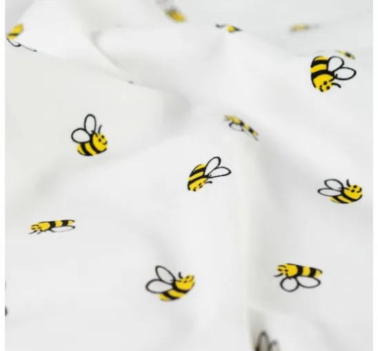 Jersey-Stoff "Bienchen"