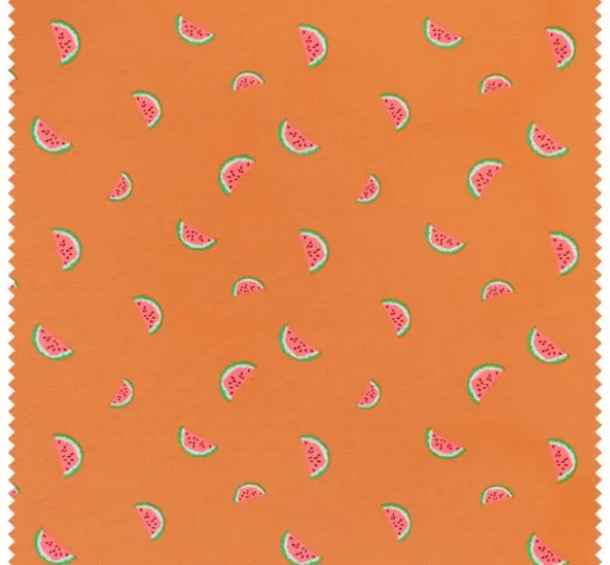 Jersey-Stoff Neon "Melone"