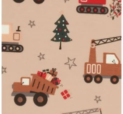 Jersey-Stoff "Trucks and Trees"