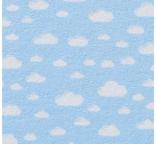Jersey-Stoff "Wolken"