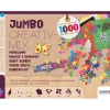 Jumbo Creativ-Mix "Moosgummi", ca. 1.000 Teile