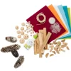 Jumbo Creativ-Mix "Naturholz", ca. 1.000 Teile