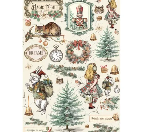 Junk Journal Book "Alice in Christmas"