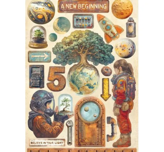 Junk Journal Book "A New Beginning"
