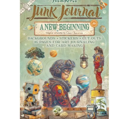 Junk Journal Book "A New Beginning"
