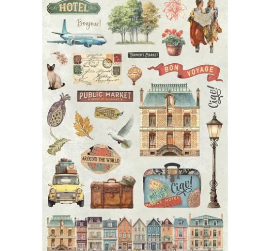 Junk Journal Book "Art of Travelling"